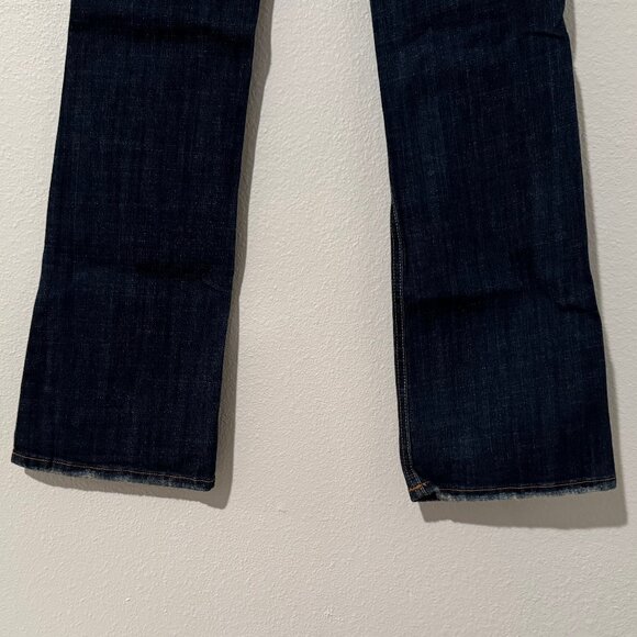 Flying Monkey Distressed Bootcut Flap Pocket Bling Jeans Sz 5 (28x34) VGUC - Picture 9 of 13